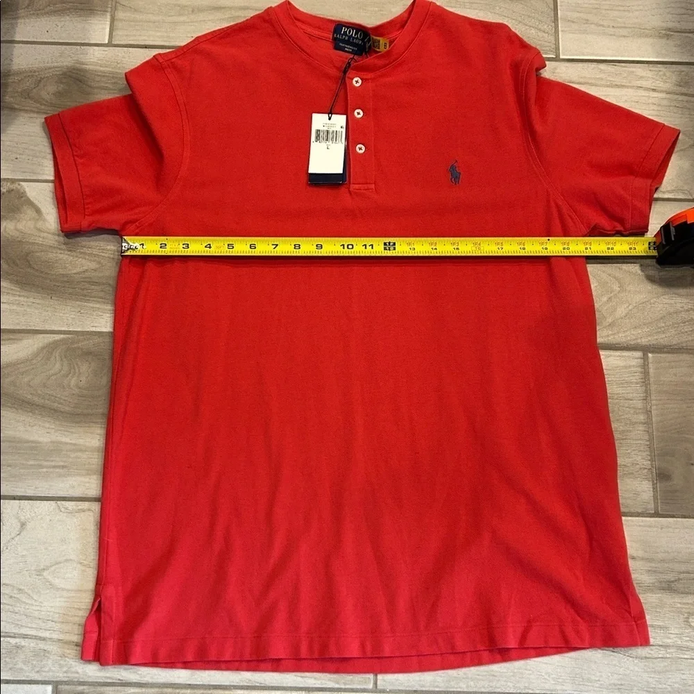 Polo by Ralph Lauren Featherweight Mesh Short-Sleeve Henley